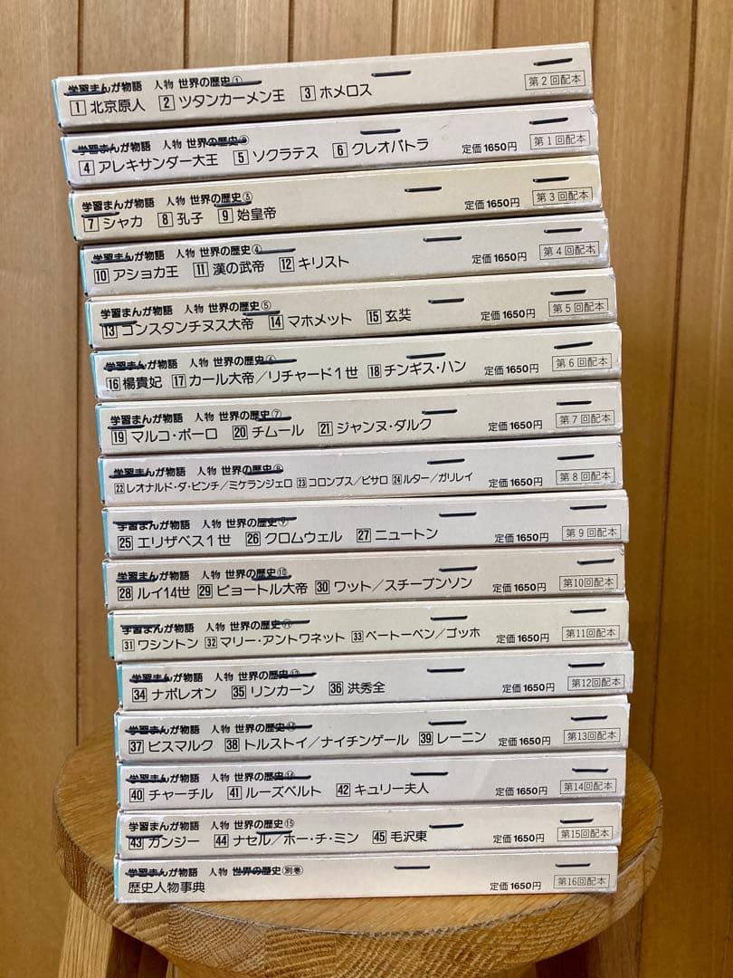 国際情報社 学研まんが物語 人物 世界の歴史 （全15巻＋別巻セット）