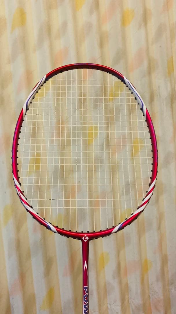 バドミントンラケット レッド/ホワイト