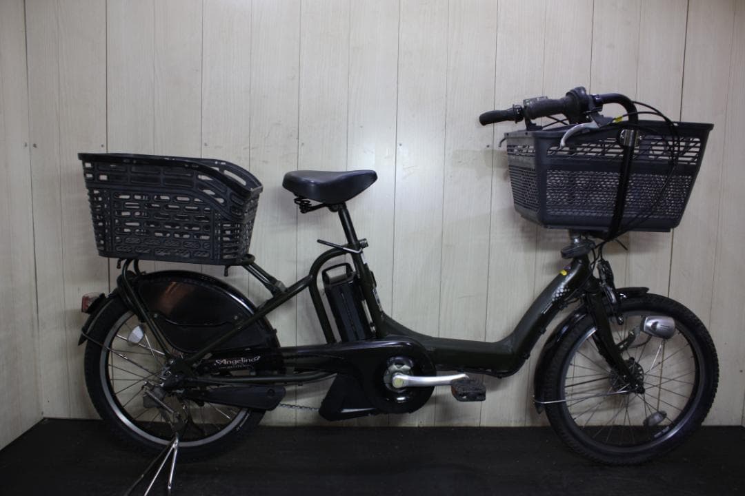 ブリヂストン アンジェリーノプティットe A20L85 20型8.7AH無光沢緑