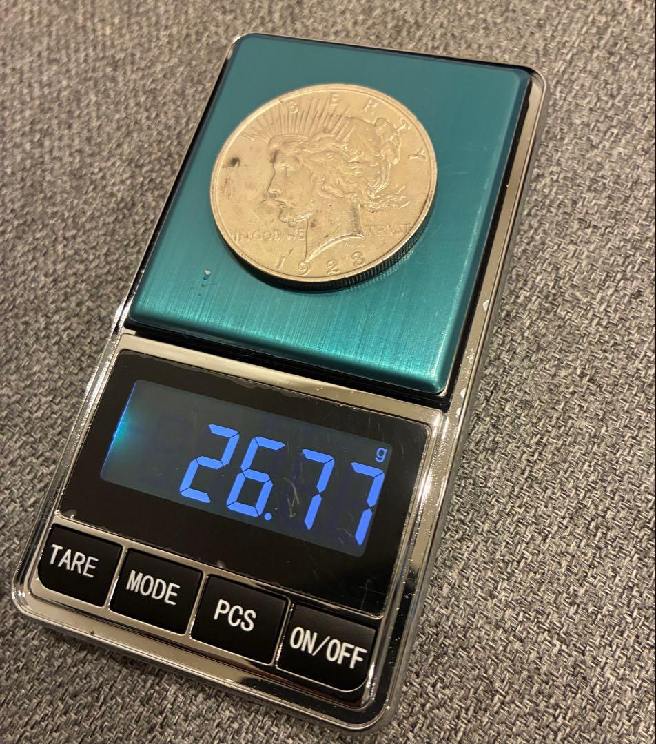 ピースダラー アメリカ 1ドル 銀貨 1923年