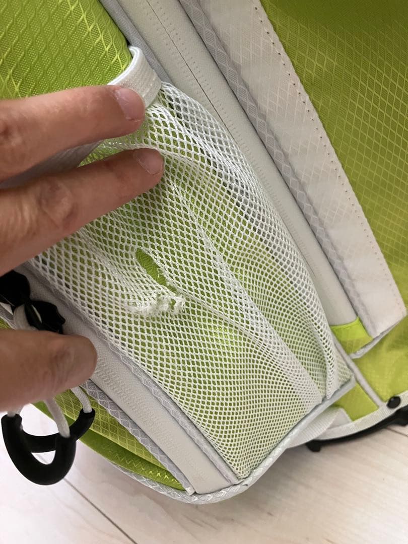 美品✳︎レピピアルマリオ✳︎ゴルフキャディバッグ♡ガールズキッズ　ライム ♡大人気