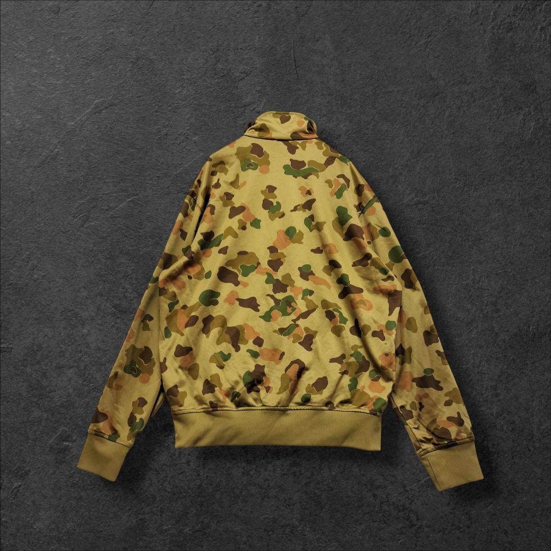 ★人気　アディダス　ジャージ　トラックジャケット　刺繍　迷彩　ファイヤーバードL