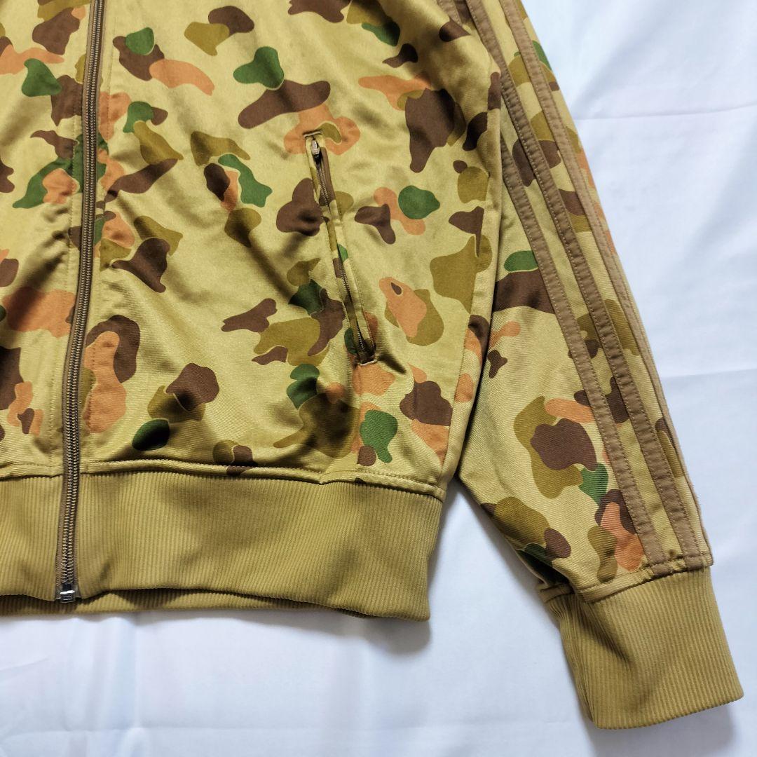 ★人気　アディダス　ジャージ　トラックジャケット　刺繍　迷彩　ファイヤーバードL