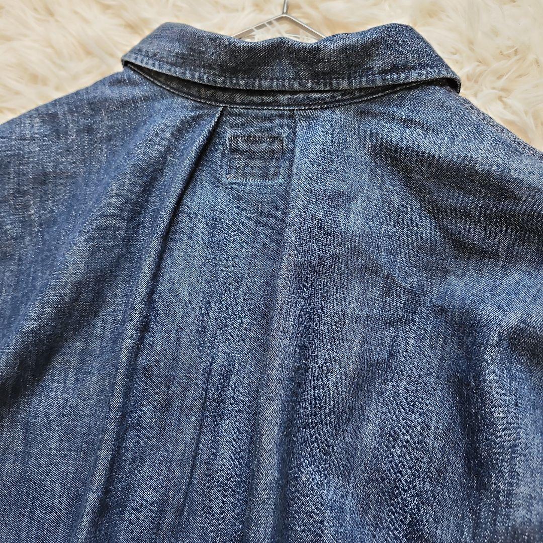 【美品】チャオパニックティピー別注×LEE デニムロングワンピース スリット