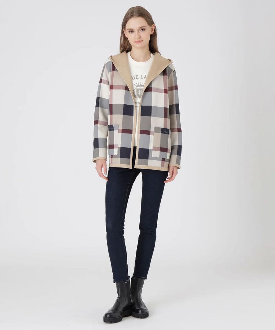 ☆美品☆ ブルーレーベルクレストブリッジ リバーシブルコーディガン 38