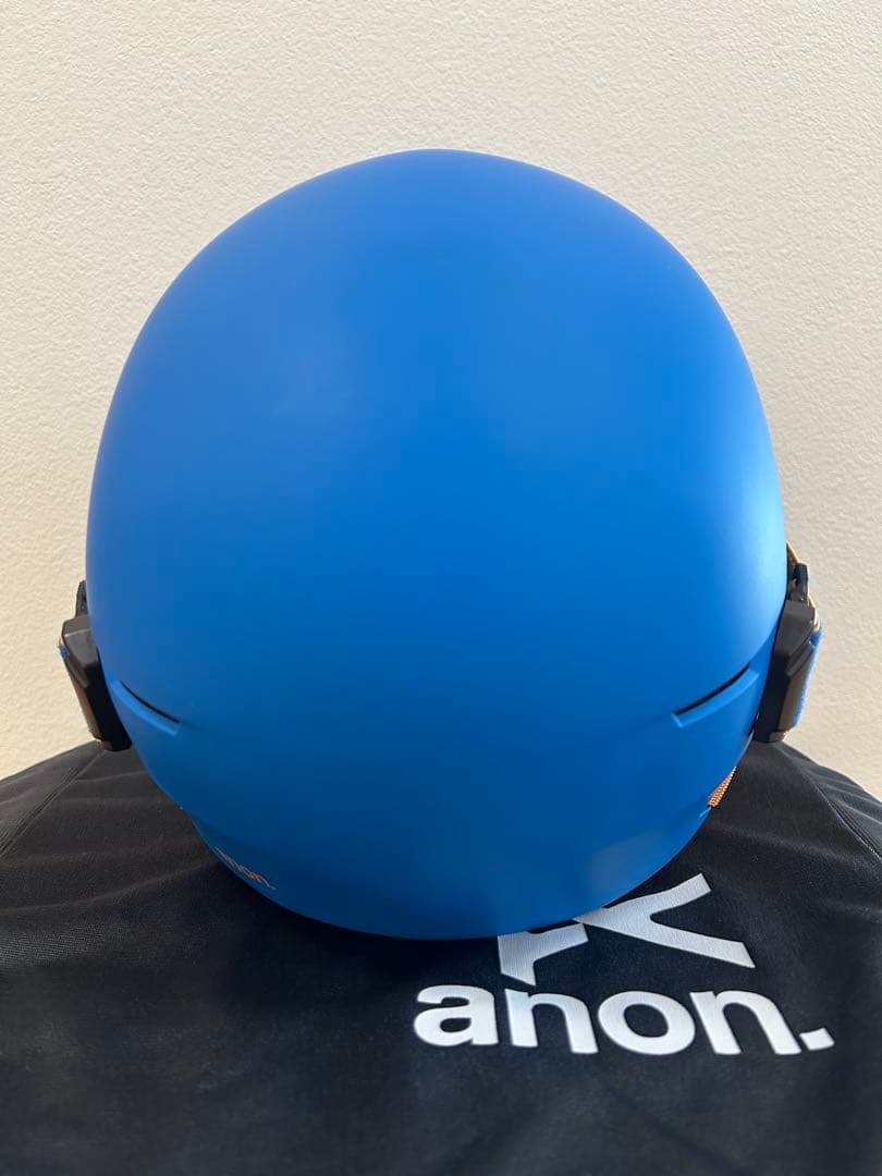 新品 アノン ディファイン ジュニア スノーボード ヘルメット ブルー L/XL