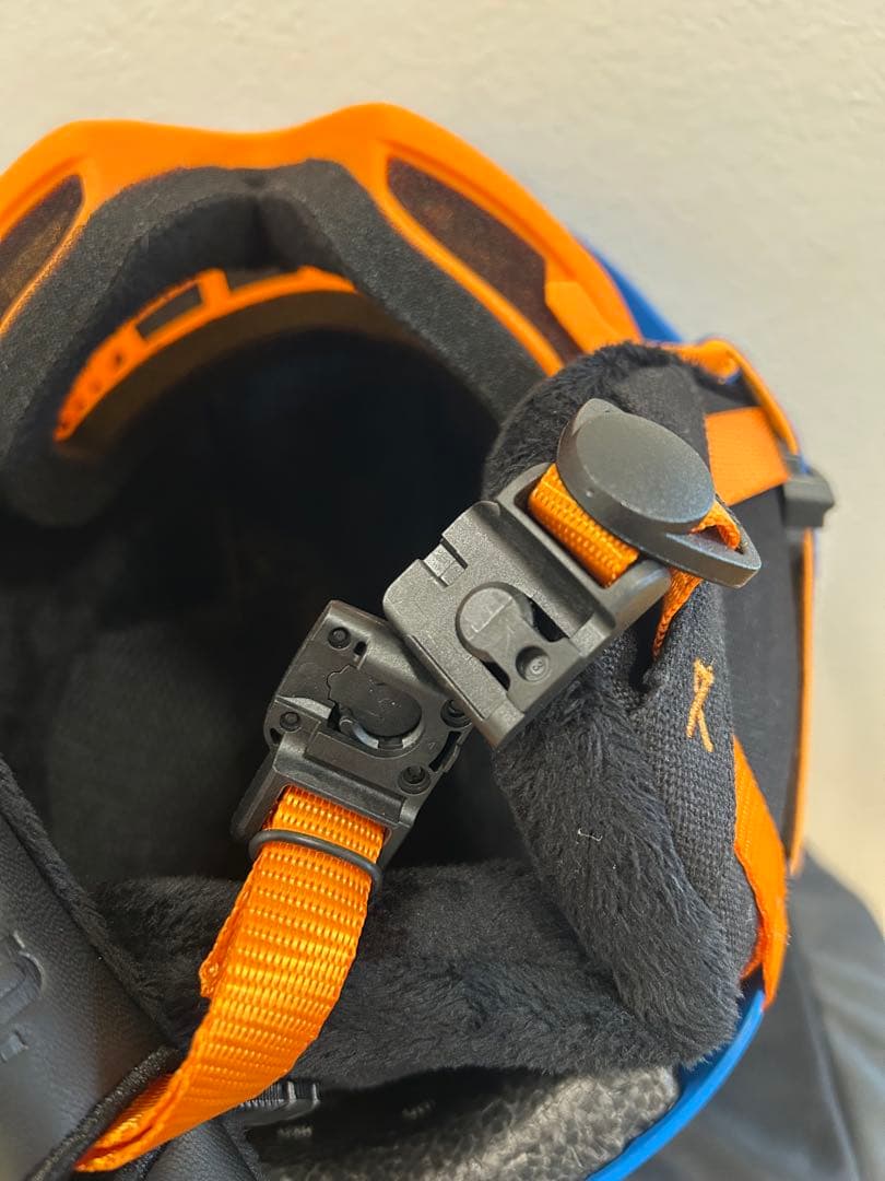 新品 アノン ディファイン ジュニア スノーボード ヘルメット ブルー L/XL