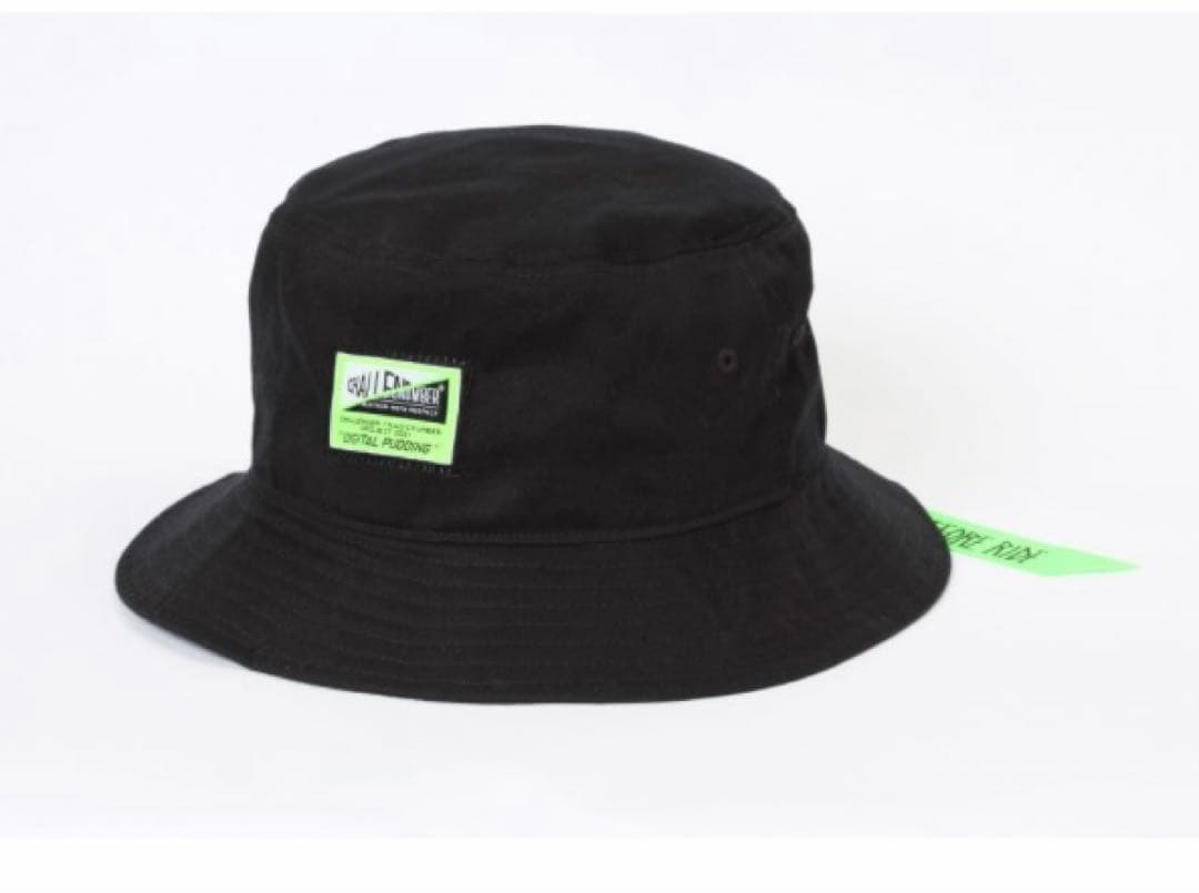新品未使用　チャレンジャー ×マジックナンバー　バケットハット　ブラック　フリー