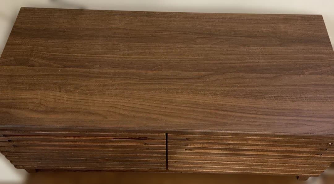 【ケンケン】テレビ台　ダークブラウン　100センチ幅