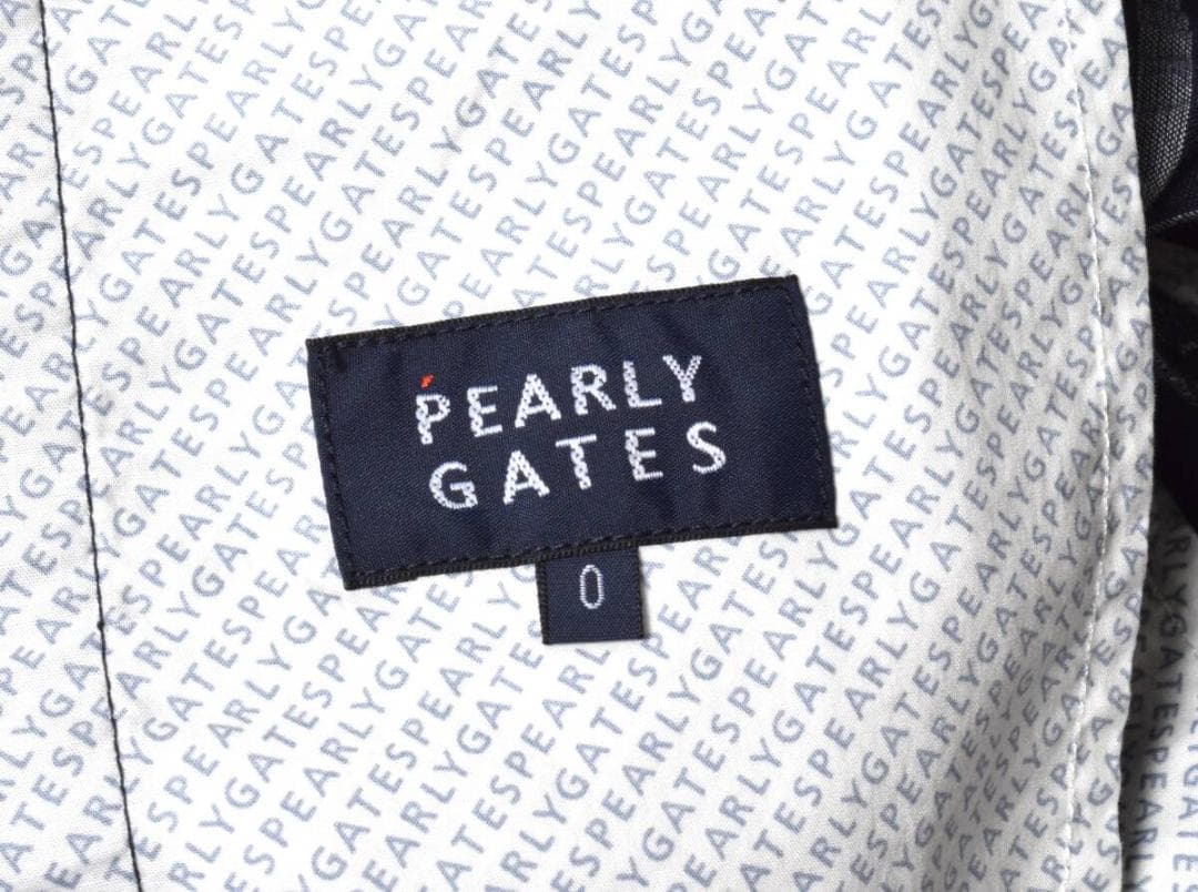 未使用3万 パーリーゲイツ くじら刺繍 キュロット 0 ネイビー