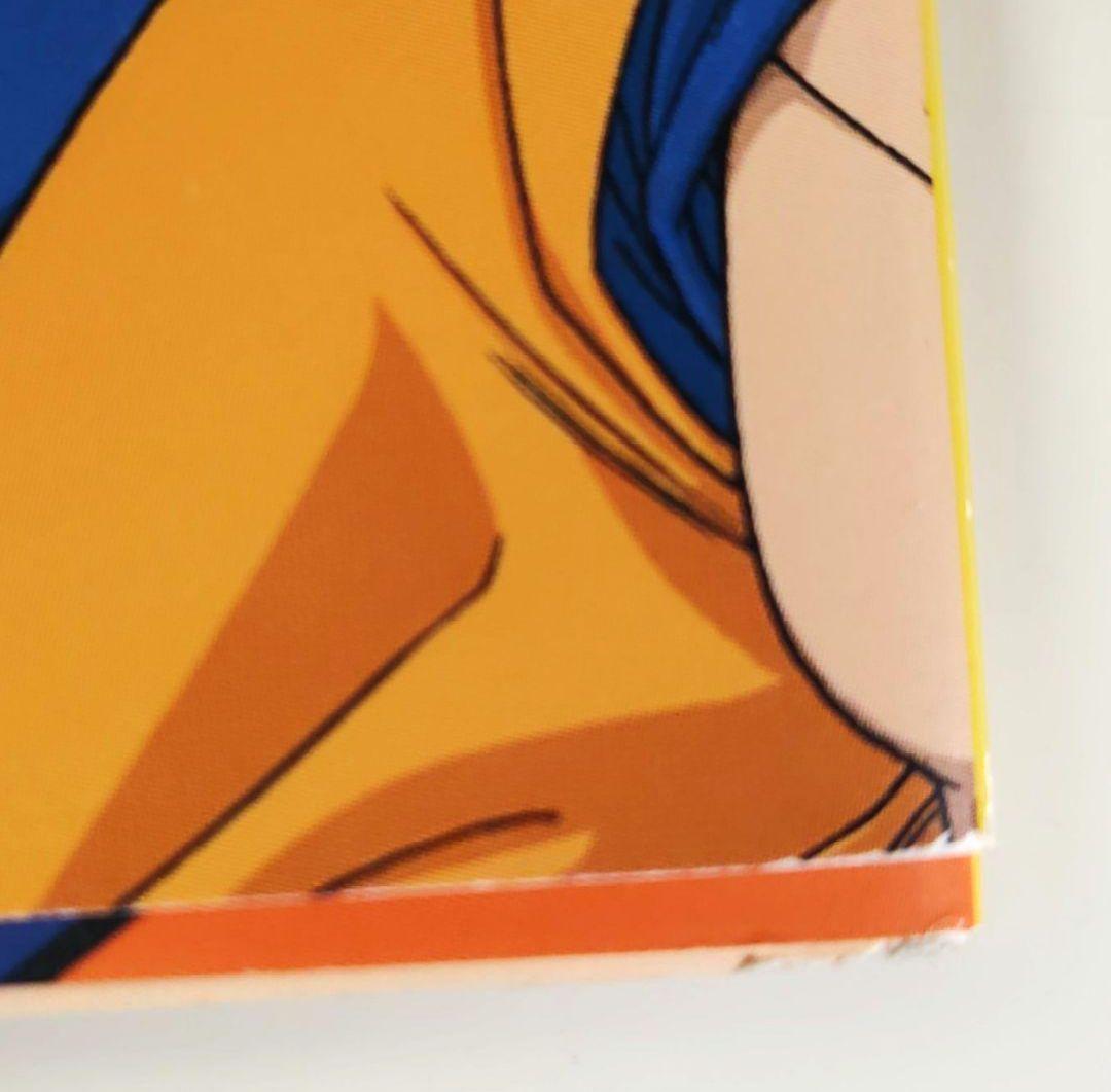 ドラゴンボール アニメイラスト集 金色の戦士 帯付 初版