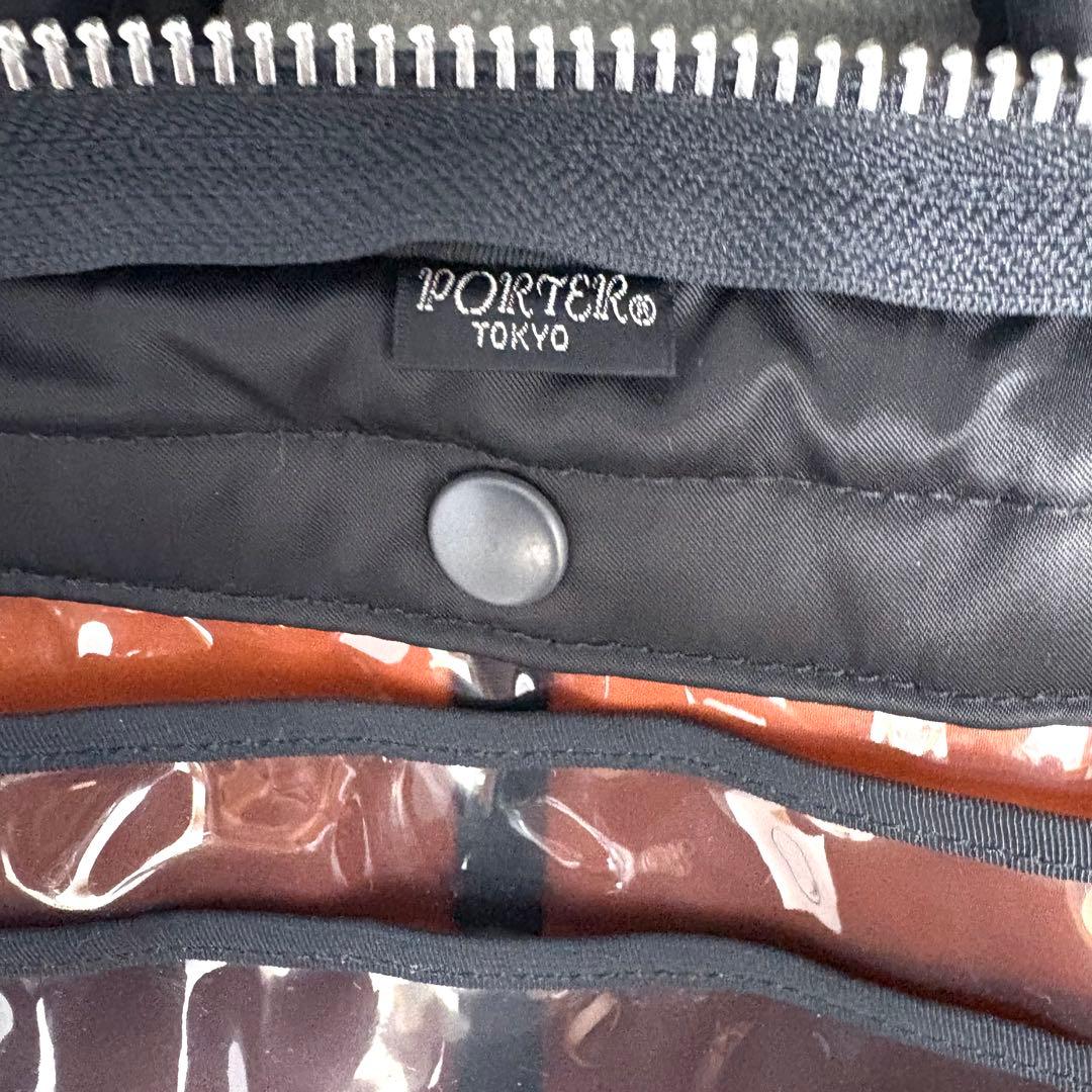 美品✨PORTER ポーター TANKER ショートヘルメットバッグ 黒