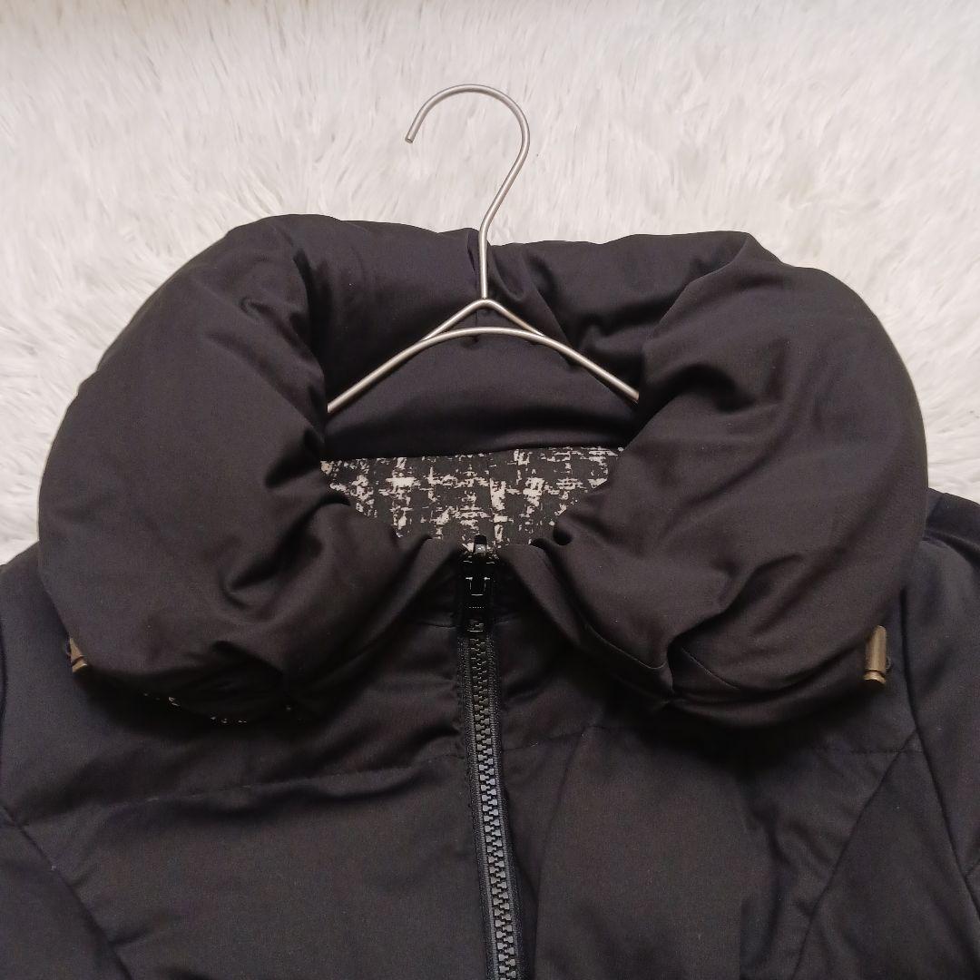 TOCCA リバーシブル ダウンコート ブラック ダウン フェザー