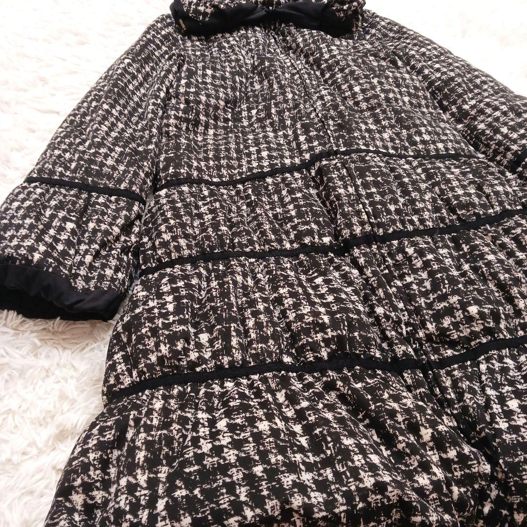 TOCCA リバーシブル ダウンコート ブラック ダウン フェザー