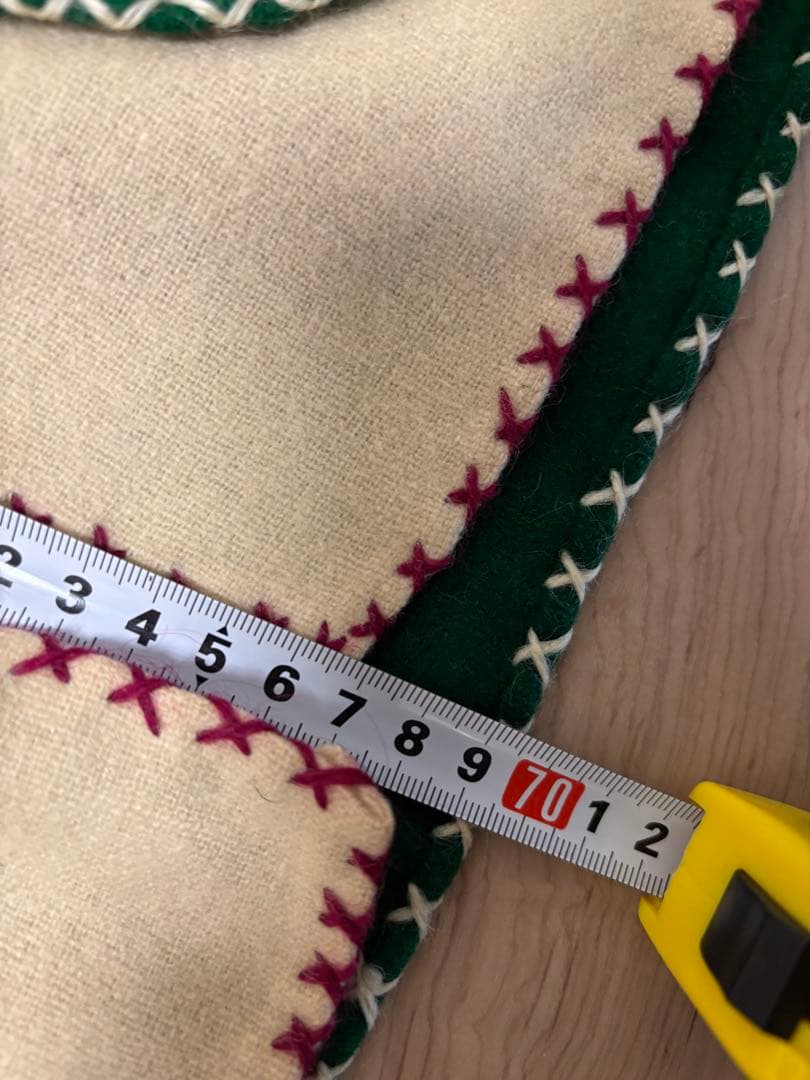 talon☆ 50s メキシカンジャケット　グリーン×アイボリー