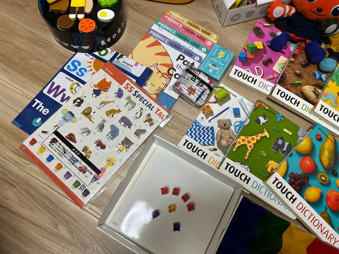 ワールドワイドキッズ WWK フルセット　フォニックス付き 教材 英語