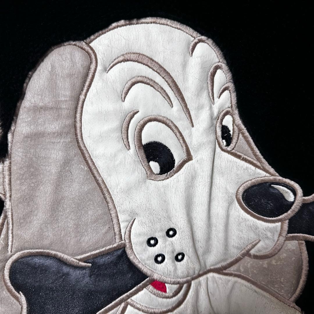 GALFY ガルフィ ビッグロゴ もこもこ フェイクファー ジャケット ロゴ