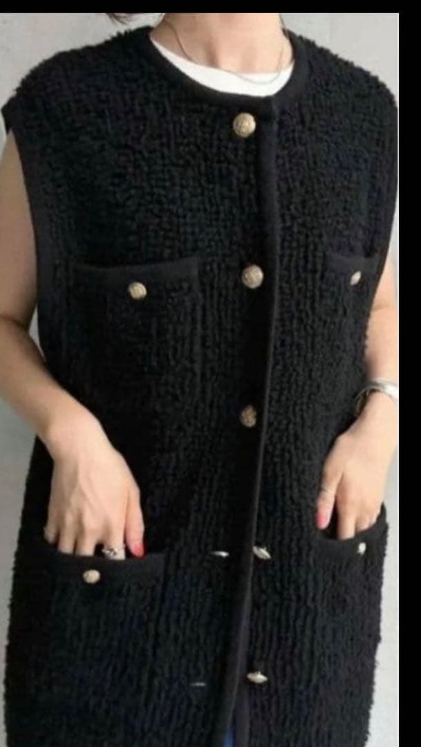 ADAWAS　LOOP KNITTED VEST　スピックアンドスパン