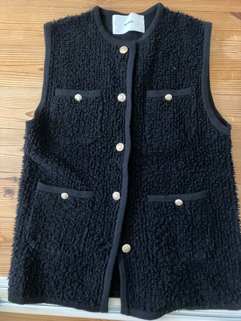 ADAWAS　LOOP KNITTED VEST　スピックアンドスパン