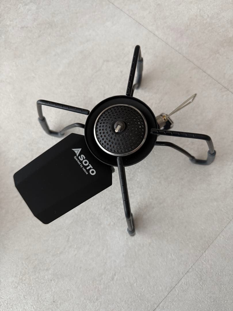 SOTO st-310MTシングルバーナー Amazon限定ブラック