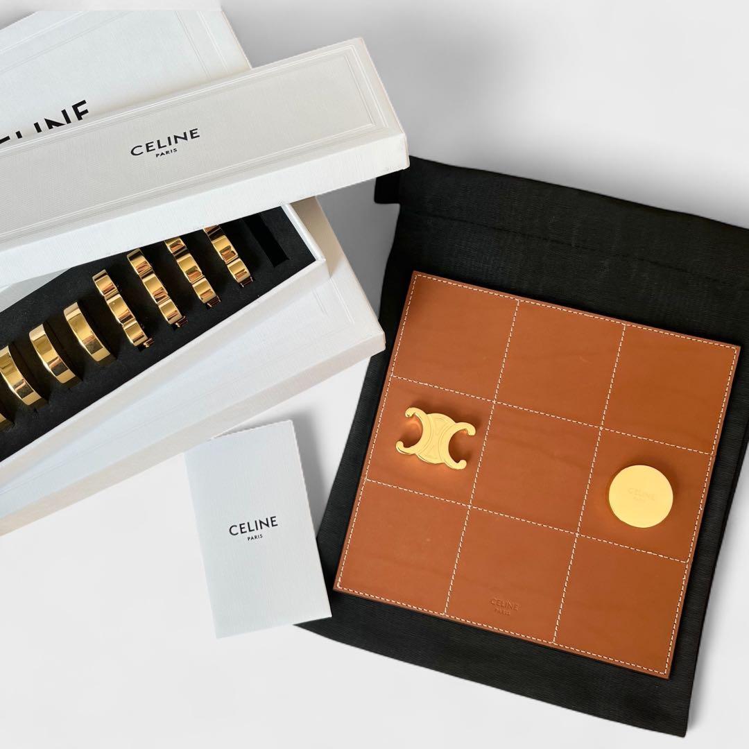 美品 セリーヌ ティックタックトゥー トリオンフ ボードゲーム インテリア