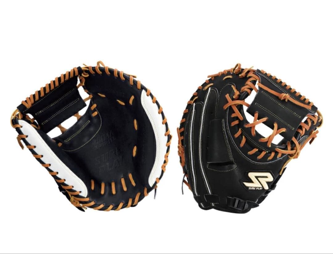 シュアプレイ　ファーストミット　左利き用　軟式　ソフトボール　グローブ