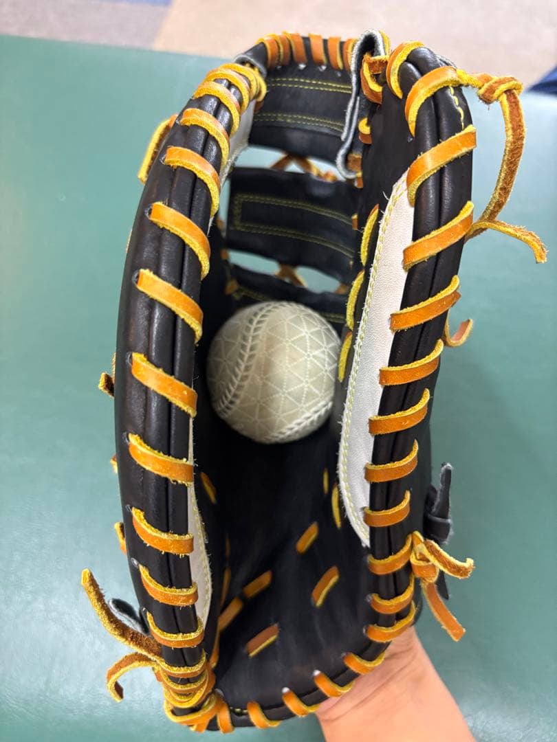 シュアプレイ　ファーストミット　左利き用　軟式　ソフトボール　グローブ