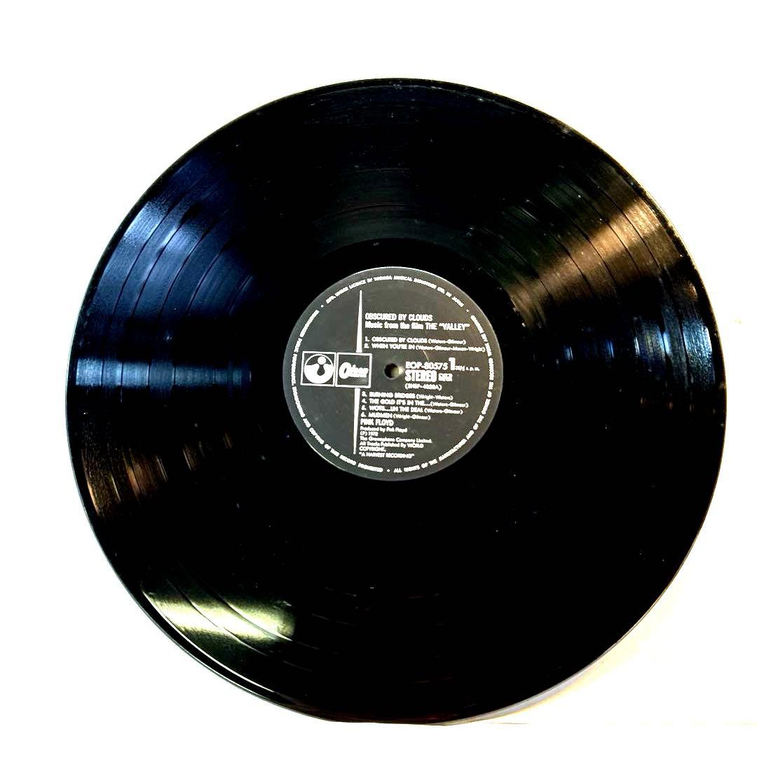 LP盤 ピンクフロイド/ Obscured by Clouds