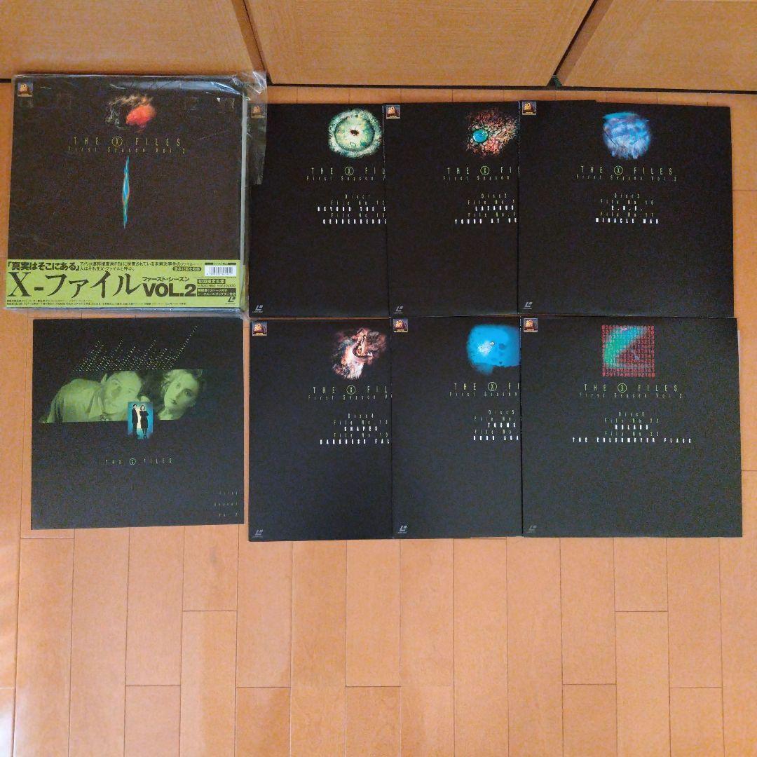 美品　Xファイル　X-FILES　LD 20世紀FOX 帯付き　初回限定生産　①