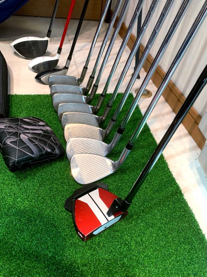 豪華　テーラーメイド　ゴルフクラブ 本格フルセット　パター/スパイダー　GTx