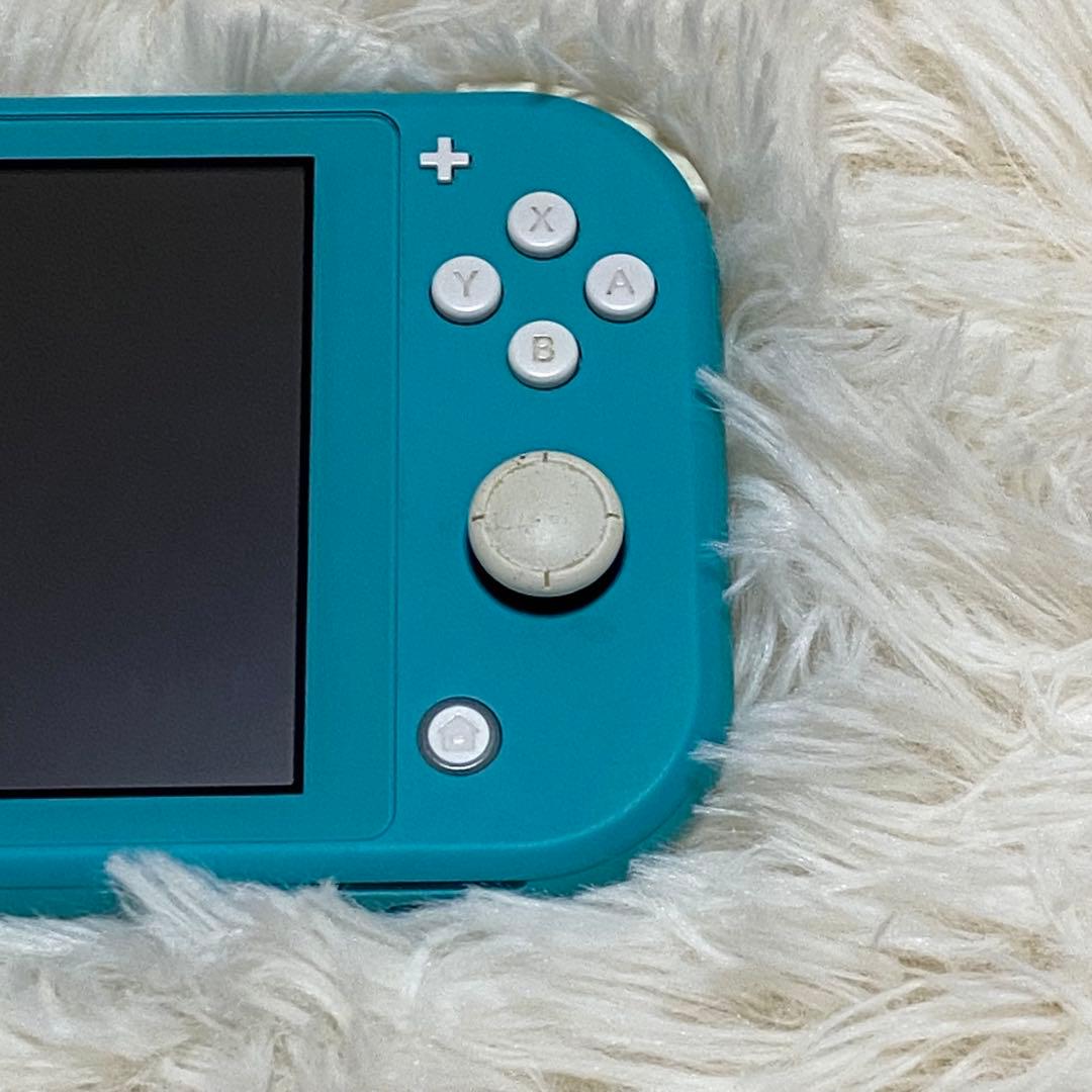 【動作確認済み】Nintendo Switch Lite ターコイズ 充電器付き