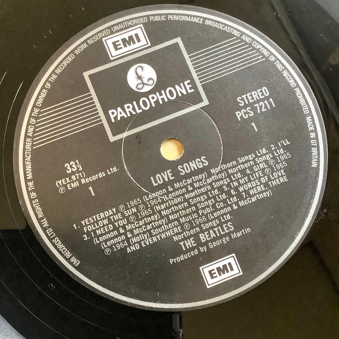 レア!レコード新品同様!1977年 UK盤 オリジナル パーロフォン ビートルズ