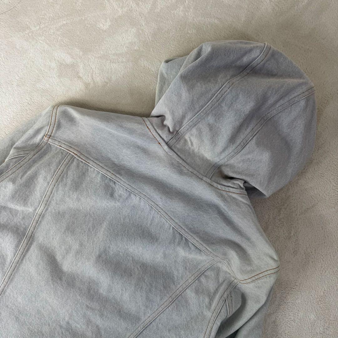 【美品】　シュプリーム　ジージャン　デニム　ジャケット　フード　M