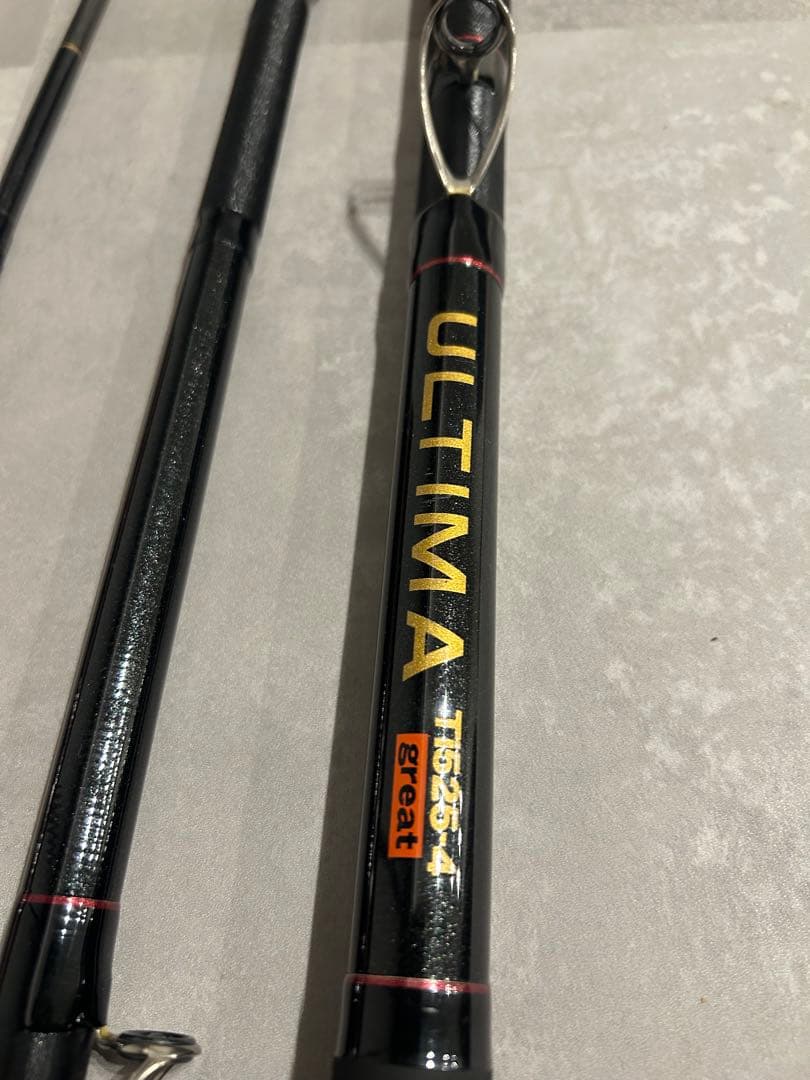 釣武者 ULTIMA-TI-525-4 GREAT 替穂先付き