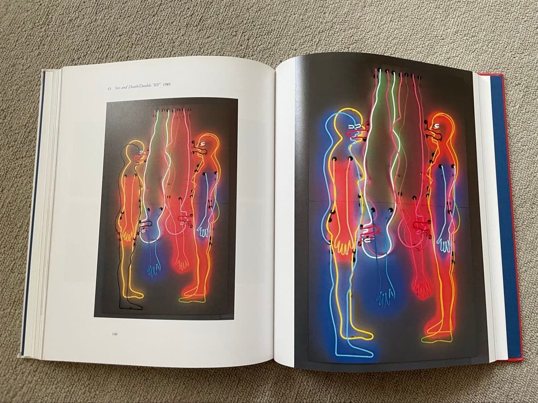 アートブック ブルースナウマン Bruce Nauman LIVE OR DIE