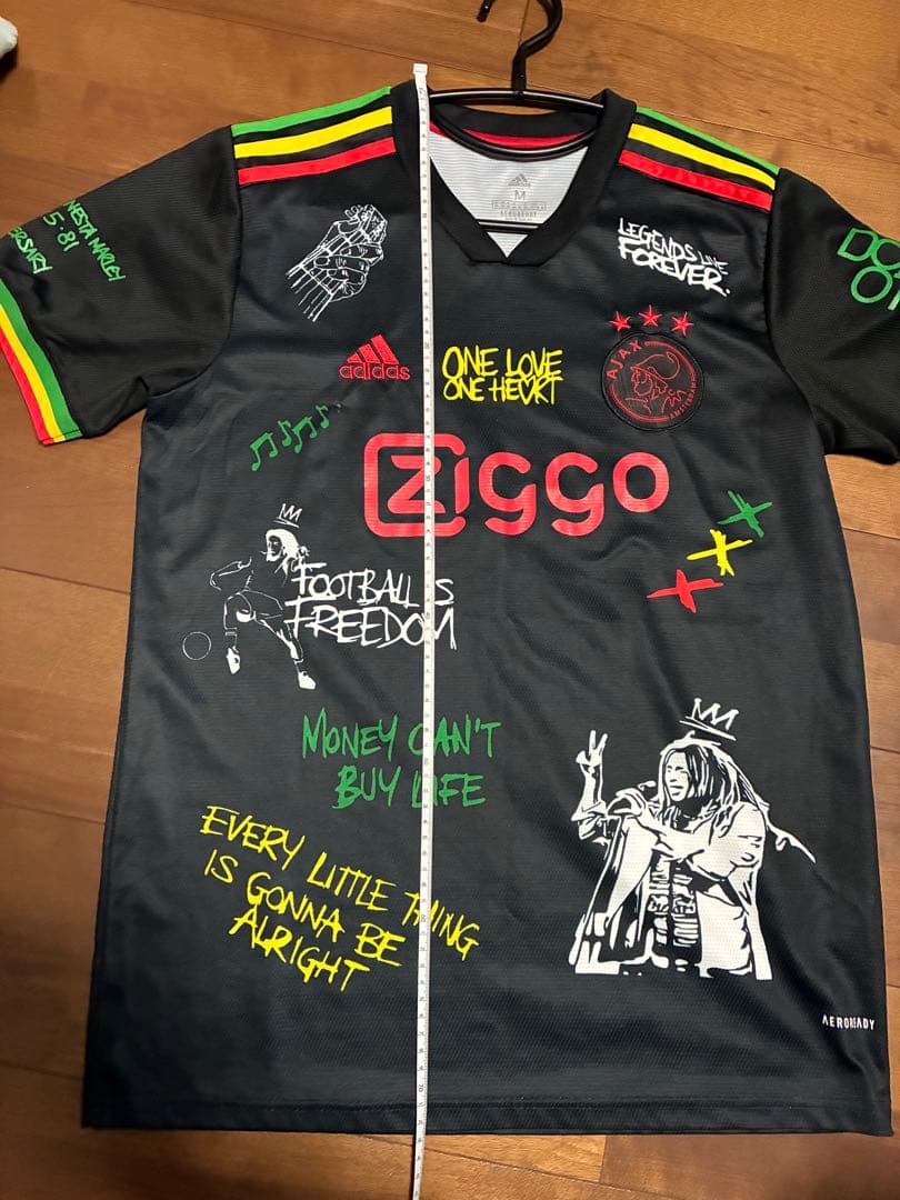 Ajax サッカーウェア Mサイズ adidas ボブ・マーリー