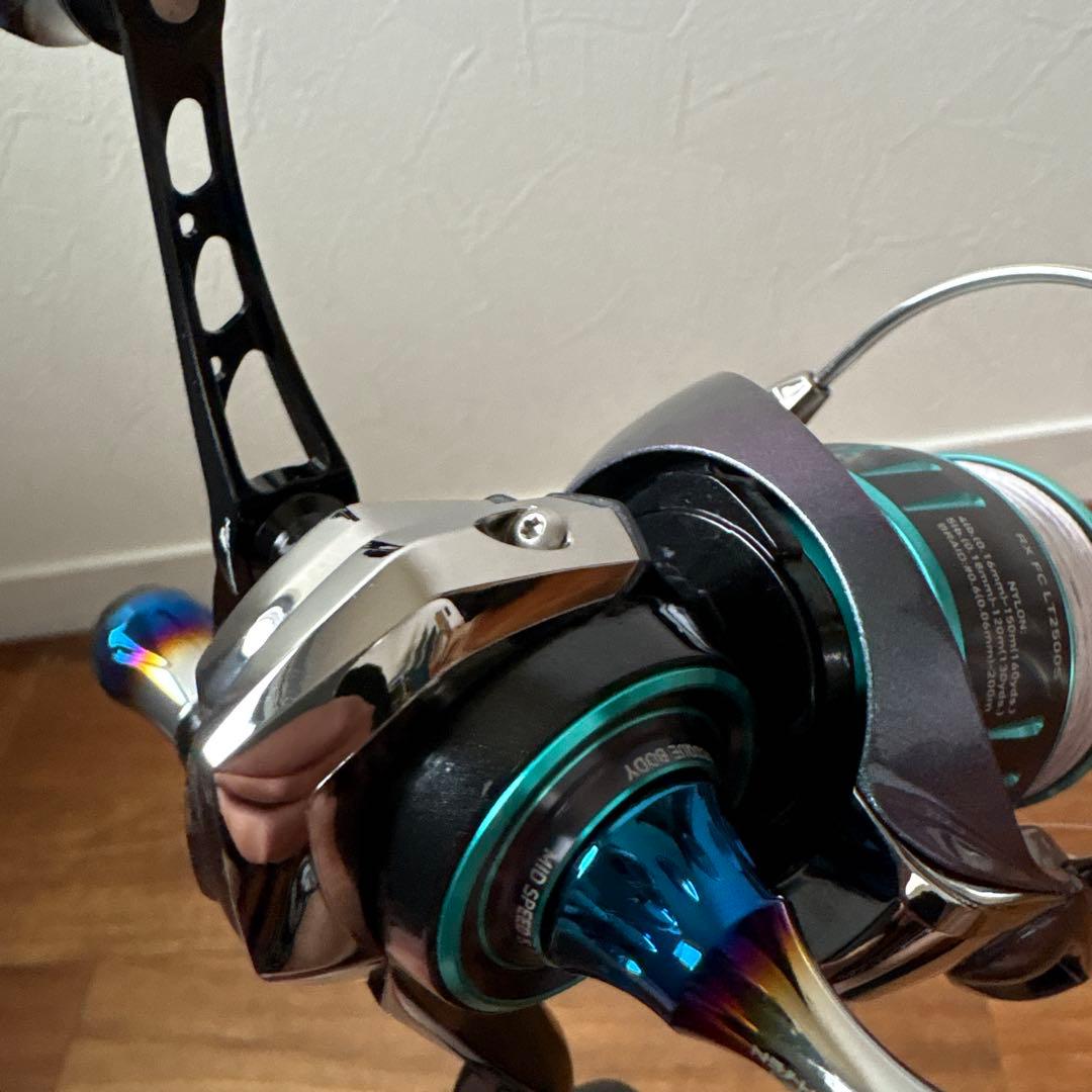 23エメラルダスRX LT2500S カスタム品 エギング リール