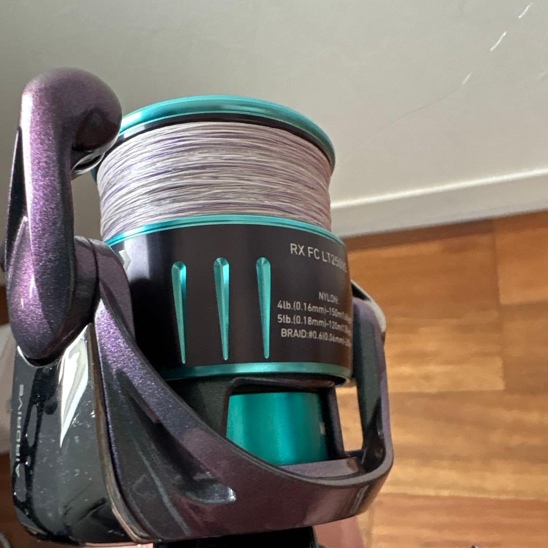 23エメラルダスRX LT2500S カスタム品 エギング リール