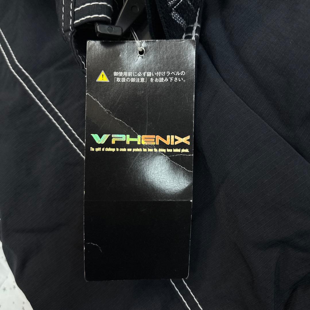 PHENIX ブラック スキーウェア サスペンダー付き