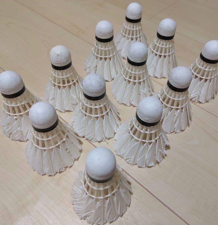 【バドミントン】中古シャトル　120球　1番手のみ