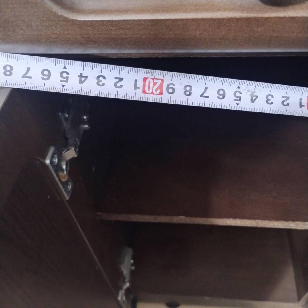 karimoku カリモク レンジ台 キッチンキャビネット キャスター付き