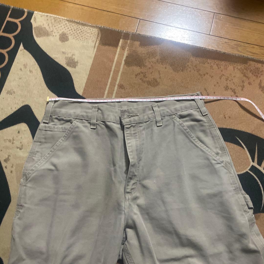 Carhartt ライトグレー カーゴパンツ