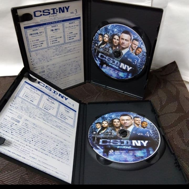 DVD「CSI:NY シーズン2 コンプリートDVD-BOX 1〈4枚組〉」
