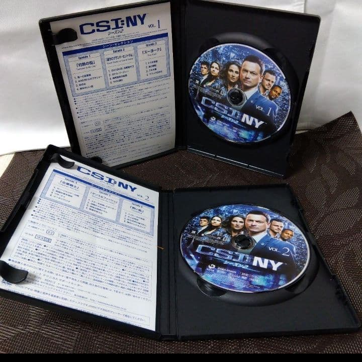 DVD「CSI:NY シーズン2 コンプリートDVD-BOX 1〈4枚組〉」
