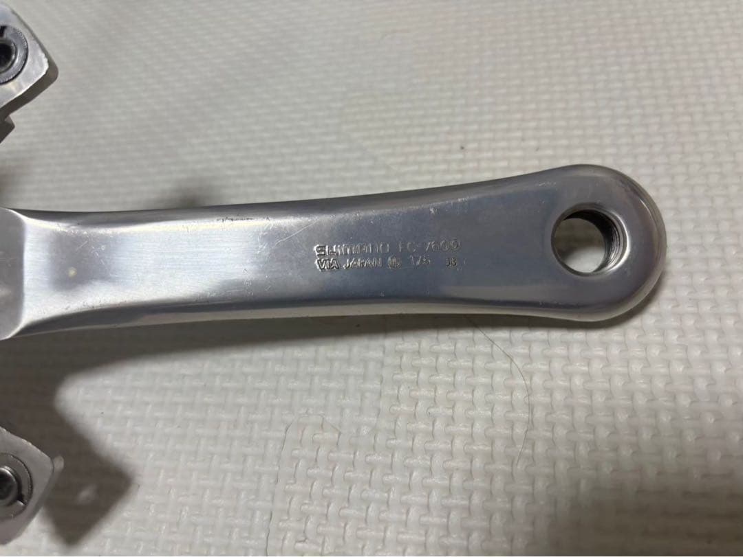 SHIMANO クランクセット シルバー 175 NJS #004