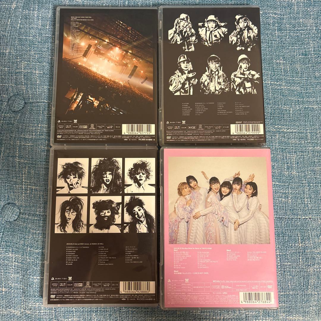BiSH ライブDVD 4枚セット