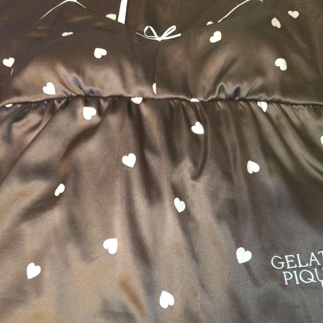 GELATO PIQUE バレンタイン ハート柄サテンカップインワンピース