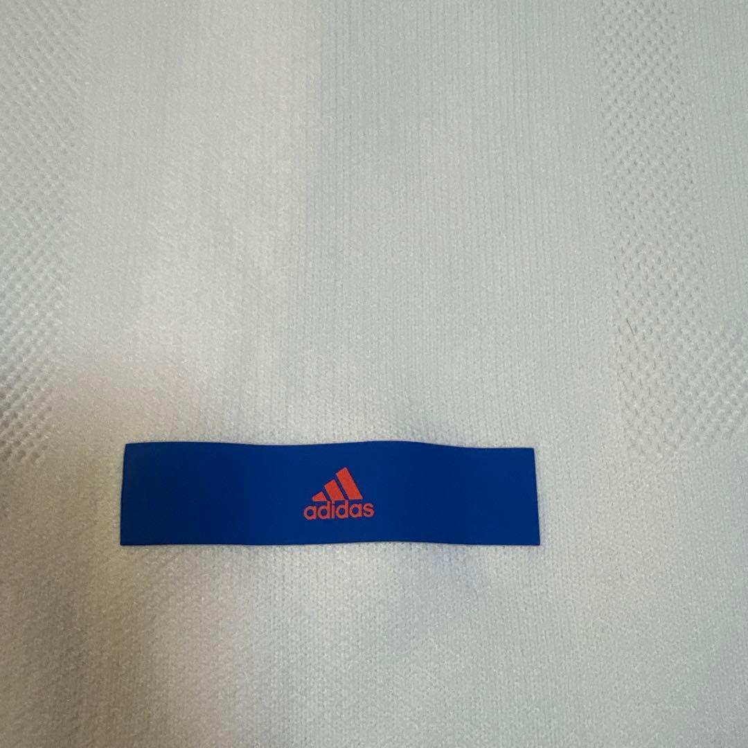 オシャレ アディダス ファブリックミックス ストレッチ長袖ジャケット