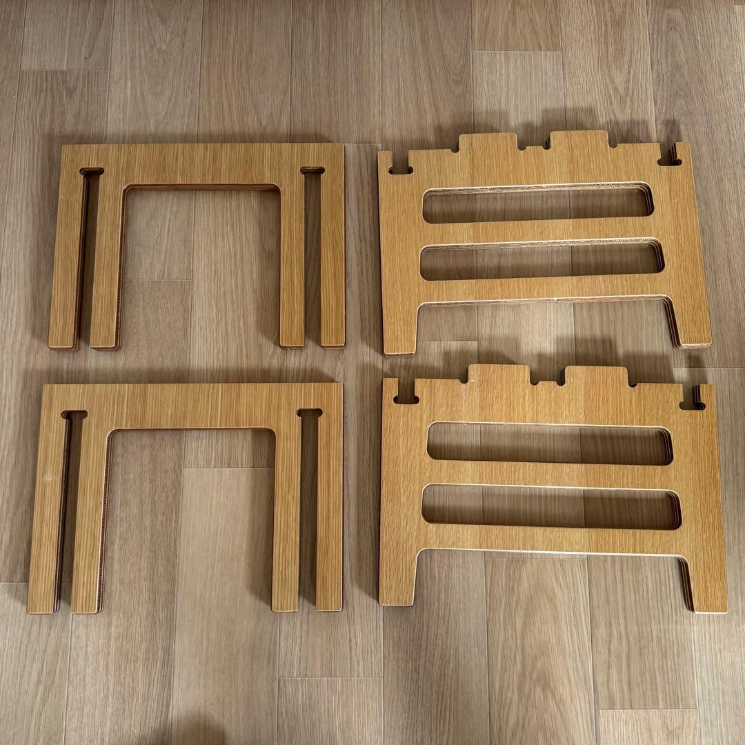 CAMPACT リバーシブルヘキサテーブル　センターテーブル付き