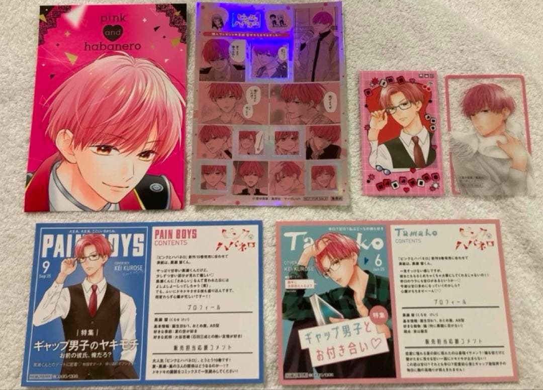 ピンクとハバネロ　全巻セット　1-14巻まで　里中実華　特典付き